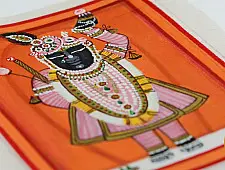 Miniature painting ~ Srinath ji ~ { 2 }